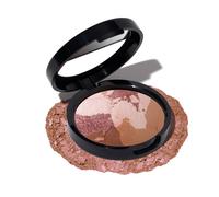 LAURA GELLER NEW YORK Baked Blush-n-Bronze Marbleized 2-in-1 Sculpting Bronzer Blush - Earthy Bronze - Contour Face with a Radiant Flush
