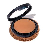 LAURA GELLER NEW YORK Baked Double Take Powder Foundation - Deep - Buildable Medium to Full Coverage - Matte Finish