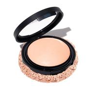 LAURA GELLER NEW YORK Baked Double Take Powder Foundation (Porcelain) Long-Wearing, Full Coverage With Breathable Classic Matte Finish, Never Cakey