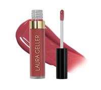 LAURA GELLER NEW YORK Color Luster Lip Gloss | Non-Sticky Lip Gloss Treatment with Sheer High-Shine Color (Rhubarb Crumble)