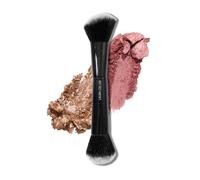 LAURA GELLER NEW YORK Dual-Ended Blush + Bronzer Brush - Blush Bronzer Contour Face Makeup Brush