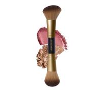 LAURA GELLER NEW YORK Dual-Ended Blush + Bronzer Brush - Blush Bronzer Contour Face Makeup Brush