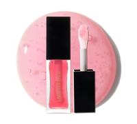 LAURA GELLER NEW YORK Fine Shine Glossy Lip Oil, Sweet Pink - Hydrating Squalane - Sheer Pink Lip Gloss