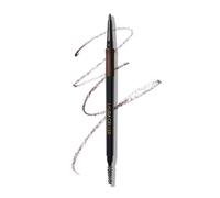 LAURA GELLER NEW YORK INKcredible Waterproof Brow Pencil- Blending Spoolie Brush - Long Lasting Eyebrow Filler (04 Dark Brown)