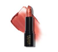 LAURA GELLER NEW YORK Italian Marble Sheer Lipstick - Peach Bellini - Hydrating & Lightweight - Vitamin E & Caster Seed Oil - Cream Finish