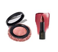 LAURA GELLER NEW YORK It's a Pink Thing Marbleized Makeup Collection - Blush and Lipstick Gift Set - Marbleized Baked Blush and Hydrating Lipstick - Perfect for Mother's Day, Birthday, Gifting