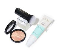 LAURA GELLER NEW YORK Laura's Must-Haves Kit 3pc: Baked Balance-n-Brighten Powder Foundation Porcelain + Spackle Skin Perfecting Makeup Pri