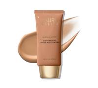 LAURA GELLER NEW YORK Quench-n-Tint Hydrating Tinted Moisturizer - Medium/Deep - Sheer to Light Buildable Coverage - Natural Glow Finish Foundation - Lightweight Formula with Hyaluronic Acid