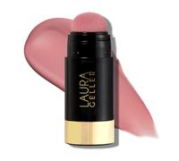 LAURA GELLER NEW YORK Serum Blush Tint (Practical Pink) - Hydrating, Long-Lasting Liquid Blush with Hyaluronic Acid for Plump, Rejuvenated Cheeks and