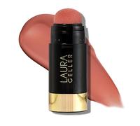 LAURA GELLER NEW YORK Serum Blush Tint (Refreshing Rose) - Hydrating, Long-Lasting Liquid Blush with Hyaluronic Acid for Plump, Rejuvenated Cheeks and a Natural Finish