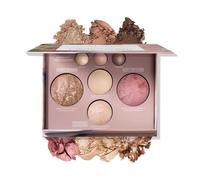 LAURA GELLER NEW YORK The Best of the Best Baked Starter Kit Palette - Full Size - Includes Bronzer, Blush, 2 Highlighters and 3 Eyeshadows - Travel-Friendly
