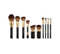 LAURA GELLER NEW YORK The Brush Vault - Ultimate Limited Edition Makeup Brush Collection - Includes Ten Must-Have Makeup Brushes for Mature Skin Makeup Application - 10 Count