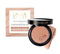 LAURA GELLER NEW YORK The Wonder Balm Blush Complexion Enhancer - Hydrating Weightless Subtle Hint of Color + Glow for Mature Skin - Vegan Squalane - Apply to Cheeks & Lips (01 Nice-n-Natural)