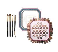 LAURA GELLER NEW YORK Ultimate Essentials - The Ultimate Palette 31 Baked Eyeshadows Minimalism Maximized + Shadow Skills 4PC Eye Brush Set
