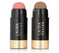 LAURA GELLER NEW YORK Serum Blush Tint (Poppy Peach) - Hydrating, Long-Lasting Liquid Blush with Hyaluronic Acid for Plump, Rejuvenated Cheeks and a Natural Finish