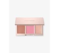 Laura Mercier Bonne Glow Cream Face Palette - Bronzer Blush & Highlight | Cream-to-powder face palette with vitamin E. Buttery formula, sculpt, flush and highlight with a second-skin glow.