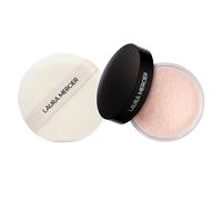 Laura Mercier Translucent Loose Setting Powder & Velour Puff Set - 24HR Shine Control, Soft Matte Finish, 16HR Wear - Includes 100% Cotton Applicator for a Flawless Face