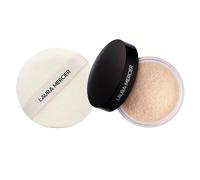 Laura Mercier Translucent Loose Setting Powder & Velour Puff Set - 24HR Shine Control, Soft Matte Finish, 16HR Wear - Includes 100% Cotton Applicator for a Flawless Face