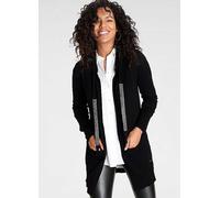 Laura Scott Hooded Cardigan Black