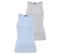 Laura Scott Sleeveless Tank Top Blue