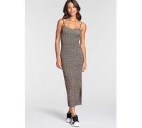 Laura Scott Spaghetti Strap Dress Natural