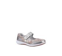 Fleet & Foster Laura Womens Flat Shoes Silver 5 UK