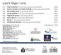 Laura Vega : Laura Vega: Luz De Tinieblas - Chamber Music CD (2023) NEW