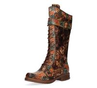 Laura Vita Anitao 21 Women's Multi Coloured Floral Leather Boots