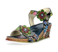 Laura Vita Bonito Women's Sandals 13, blue, 7 UK
