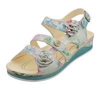 Laura Vita Brcuelo 06 Womens Walking Sandals in Blue Multicolour - 6 UK