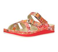 Laura Vita Brcuelo 106 Women's Leather Mules, red, 6 UK