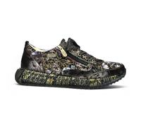 Laura Vita Burton Women's Gothic Victorian Floral Leather Sneaker Shoes