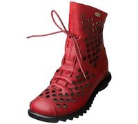 Laura Vita Cyrielle 11 Womens Ankle Boots in Red - 5 UK