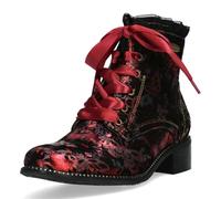 Laura Vita Emcmao 05 Women's Ankle Boots, red, 6 UK