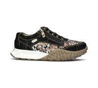 Laura Vita Evitao-03 Women's Gothic Victorian Floral Leather Sneakers Shoes