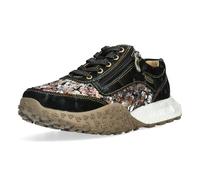 Laura Vita Evitao 03 Women's Sequin Shiny Details Zip Trainers, black, 7 UK