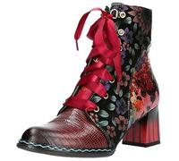 Laura Vita Gaclao 10 | Wine | Womens Heeled Ankle Boots EU 36 Wine