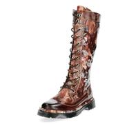Laura Vita INCASO 50 Women's Boots Wing Cap Floral Pattern Ornaments