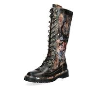 Laura Vita INCASO 50 Women's Boots Wing Cap Floral Pattern Ornaments