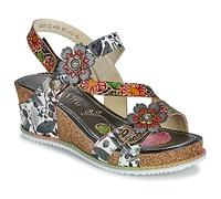 Laura Vita Wedge sandals BONITO in Multicolour 5