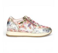 Laura Vita Womens Gycmo 58 Green Floral Leather Trainers Sneaker Shoes - Size EU 37