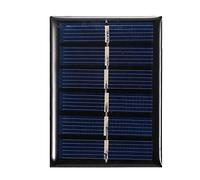 LAURAG 0.3W 3V Mini Solar Panel Polycrystalline Silicon Small Solar Cell DIY Waterproof Camping Portable Power Solar Panel Compatible for Toys Light Lamp Fan Garden Pump