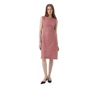 Laurant Colardelle Women's Floral Round Neck Short Sleeved Mini lace Dress with high Waist, Daily Summer Date, Bohemian Skirt (UK, Alpha, M, Regular, Regular, Pink)