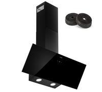 Laurel 90 cooker extractor hood 90 cm exhaust air: 247 m³/h LED touch