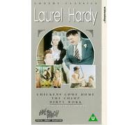 Laurel And Hardy: Chickens Come Home/The Chimp/Dirty Work [VHS]