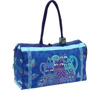 Laurel Burch Travel Bag, Indigo Cats