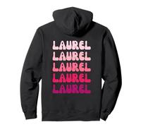 Laurel First Name Minimalist Design Pullover Hoodie