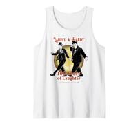 Laurel & Hardy 100 Years of Laughter Classic Comedy Tank Top