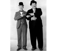 Laurel & Hardy 11 - classic comedy - A3 poster