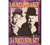 Laurel & Hardy 3 Video Box Set. The Collectors Edition.